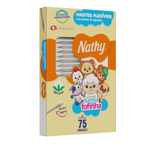 HASTES FLEXIVEIS NATHYBABY CX 6x75un