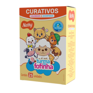 CURATIVO COLORIDOS NATHYBABY 1x25un