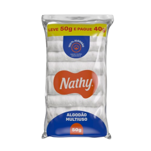 ALGODAO NATHY MULTIUSO 10x50G
