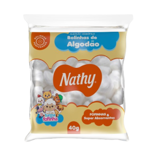 ALGODAO NATHY BABY BOLA 12x40G