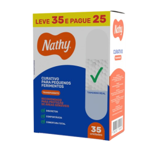CURATIVO NATHY TRADICIONAL TRANSPARENTE 1x35un